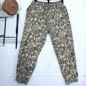Cloth & Stone‎ Tencel Camo Jogger Pants Size Small